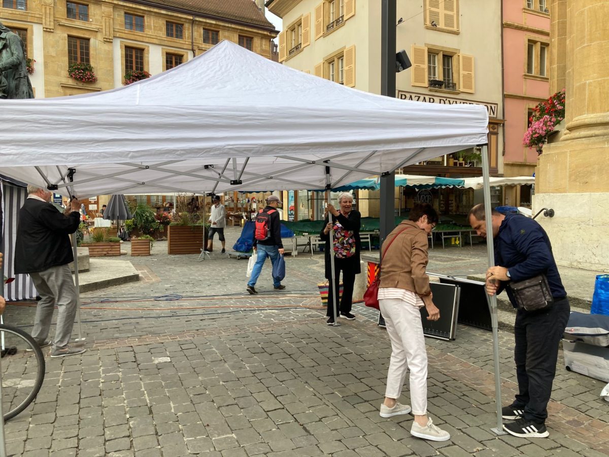 Notre marché du samedi 4 septembre