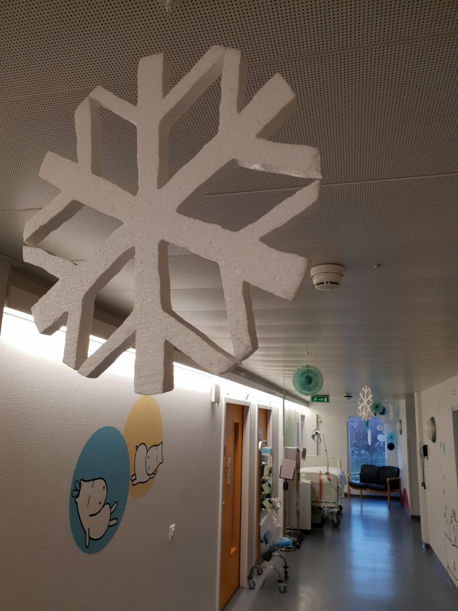 Une ambiance hivernale