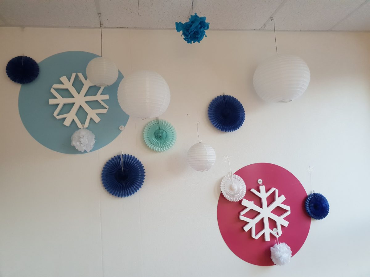 Une ambiance hivernale