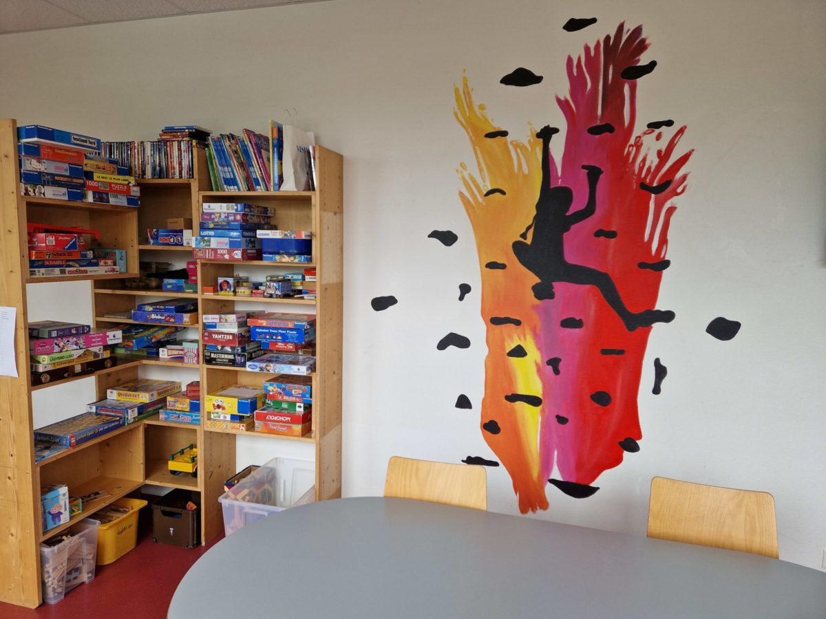 Peau neuve pour la salle de loisirs