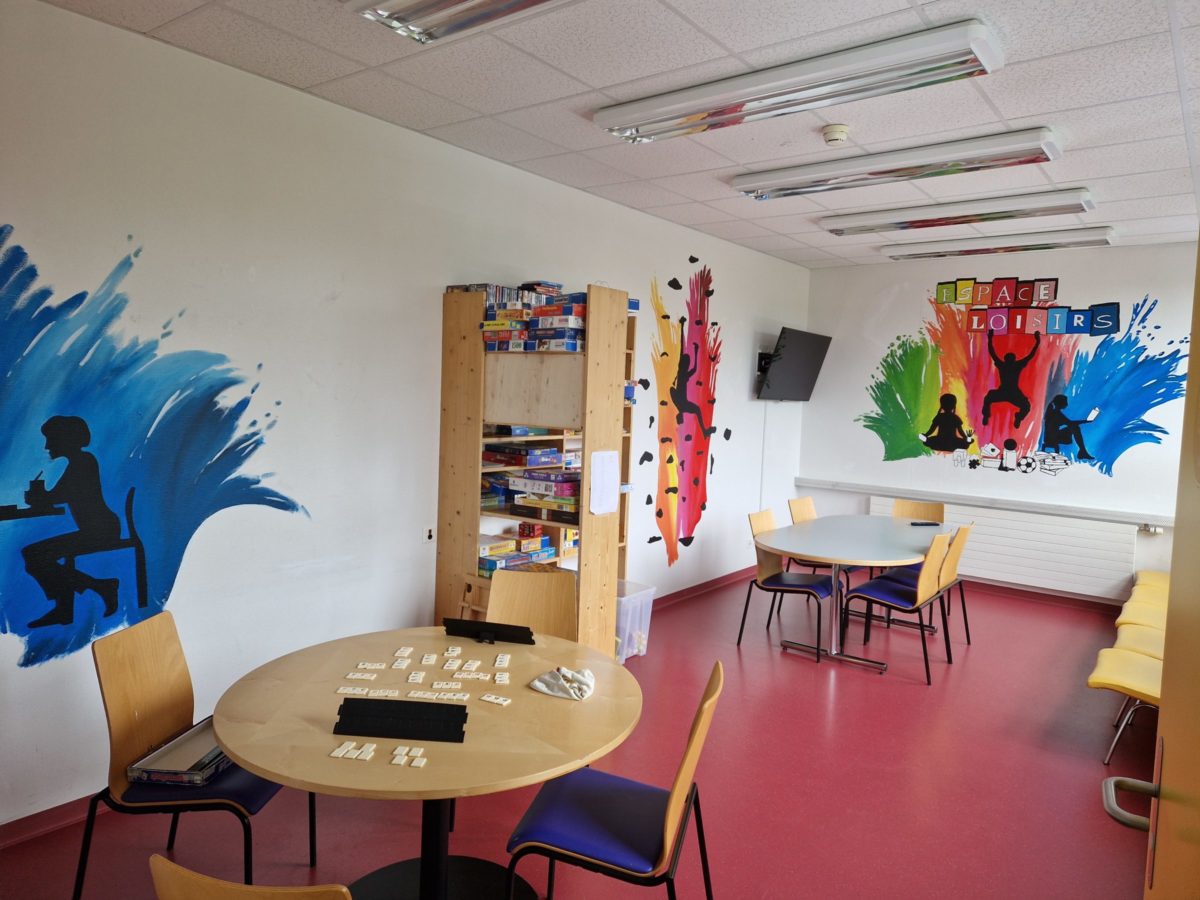 Peau neuve pour la salle de loisirs