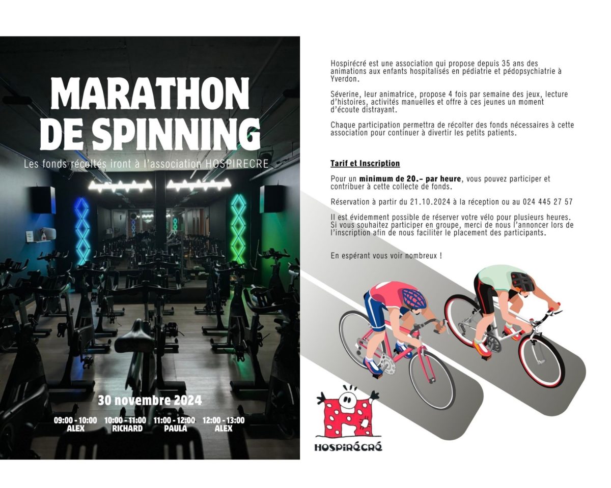 Pédaler pour nous soutenir !