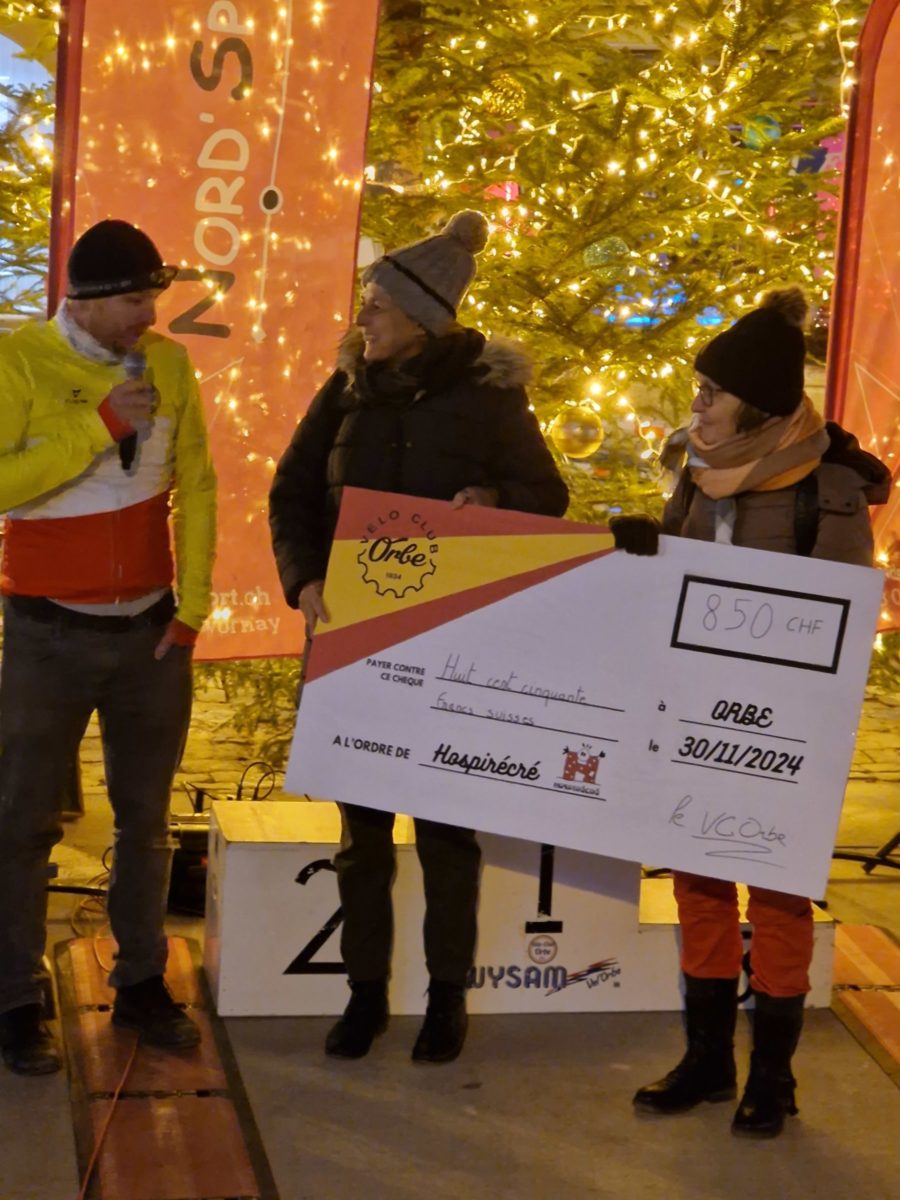 MERCI AU VÉLO CLUB D’ORBE !