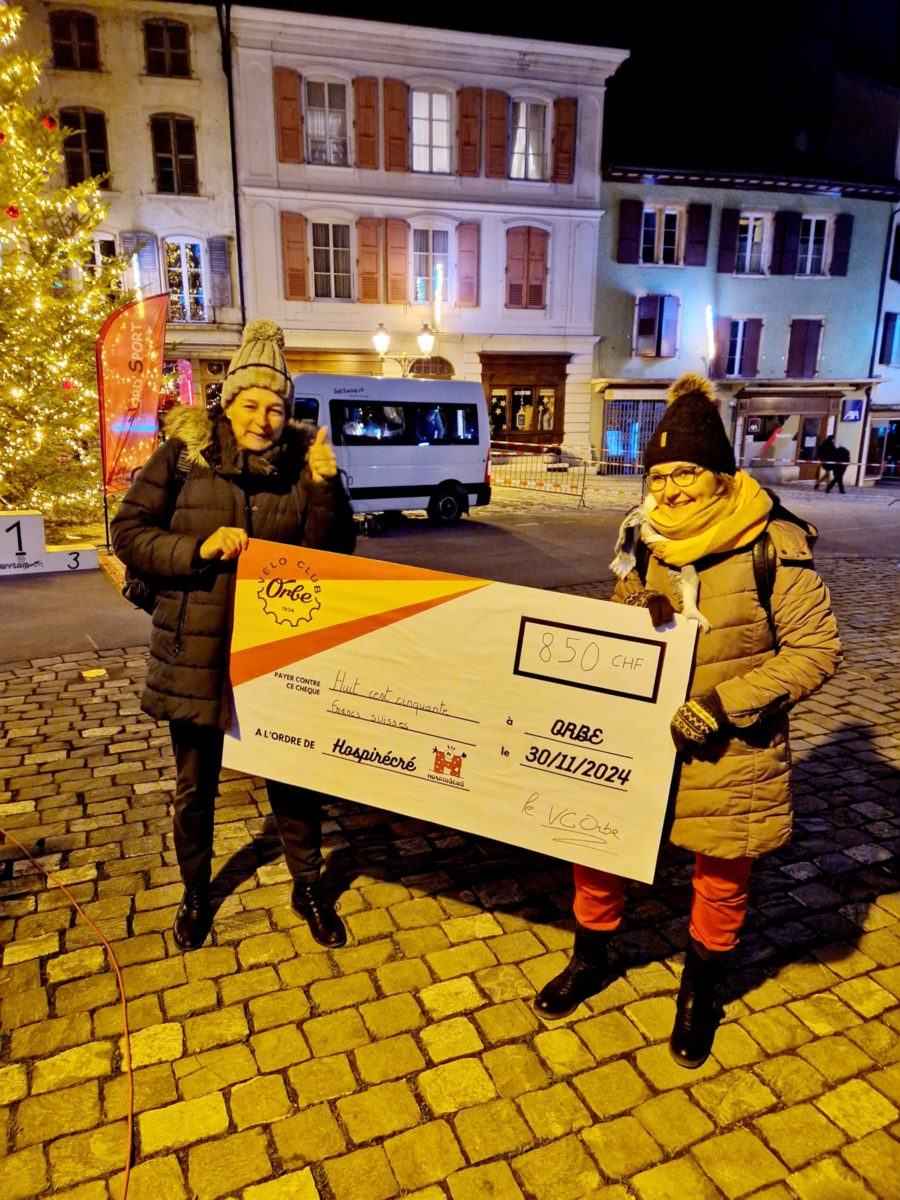 MERCI AU VÉLO CLUB D’ORBE !