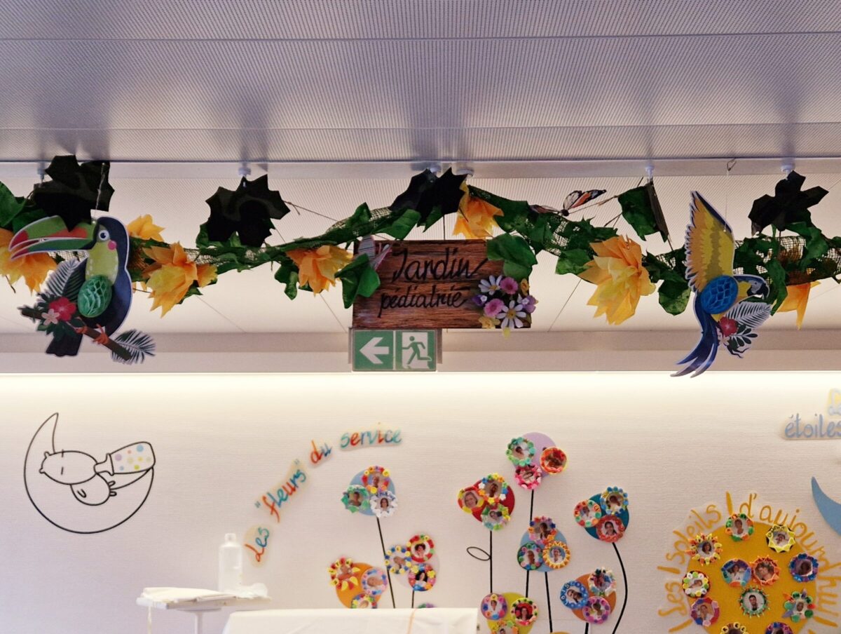 La pédiatrie s’est mis au vert !